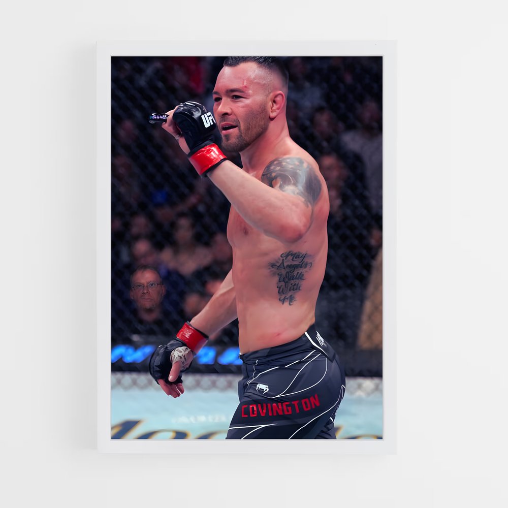 Poster Colby de covington – affiche MMA (vue 3)